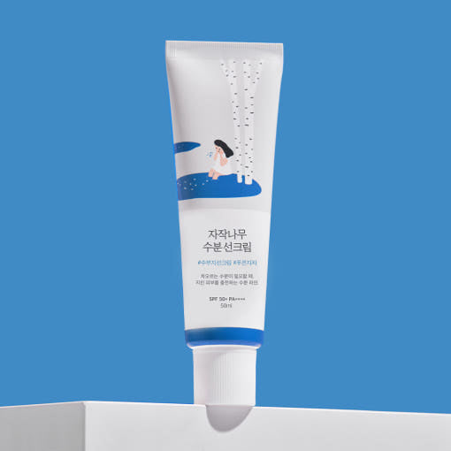 ROUND LAB Birch Juice Moisturizing Sun Screen(SPF 50+ PA++++) واقي شمس مرطب بعصارة شجرة البتولا لحماية وترطيب يومي