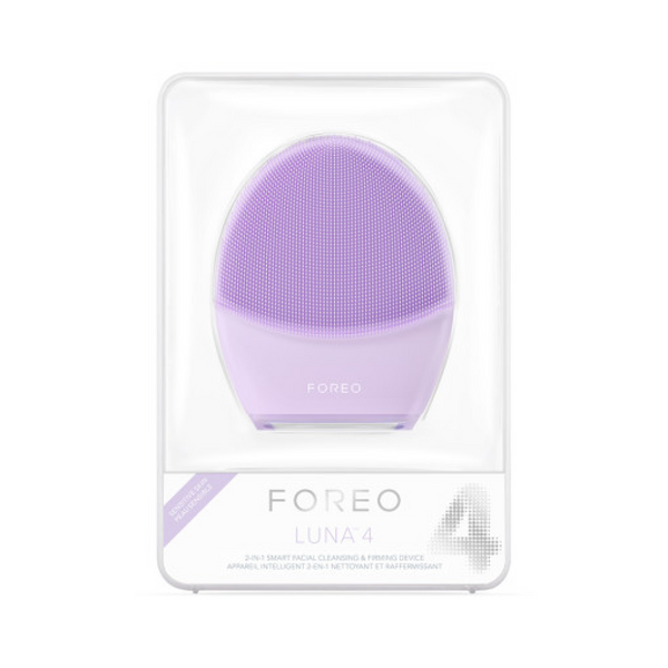 4FOREO LUNA Silicone Facial Brush فرشاة تنظيف الوجه 4فوريو لونا سيليكون تنظيف عميق، تدليك مضاد للشيخوخة، وسيليكون صحي للبشرة الحساسة
