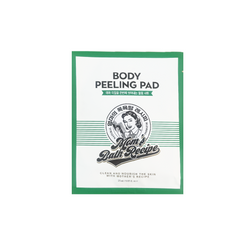 Mom's Bath Recipe Body Peeling Pad Original مومز باث ريسيبي باد تقشير الجسم الأصلية ترطيب عميق وتقشير لطيف برائحة الهينوكي الكورية المريحة