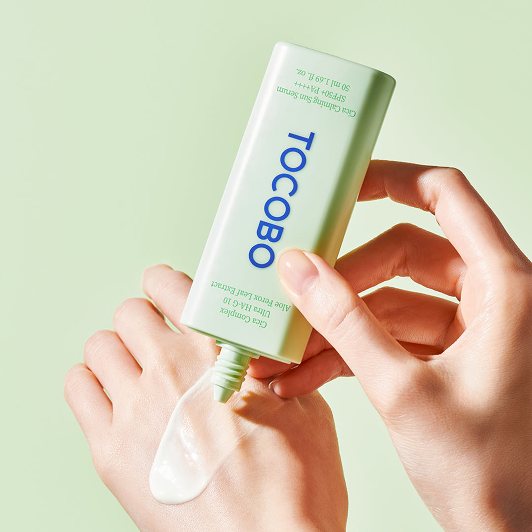 TOCOBO Cica Calming Sun Serum (SPF50+ PA++++) سيروم واقي الشمس المهدئ من سيكا