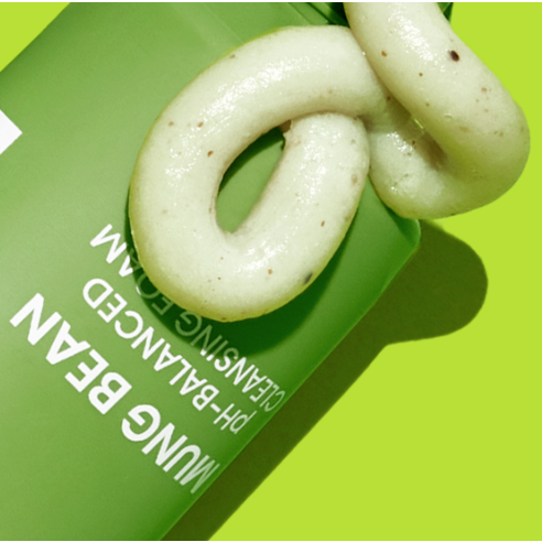 BEPLAIN Mung Bean pH Balanced Cleansing Foam غسول الوجه بحمضية خفيفة من بيبلين بخلاصة الفاصوليا الخضراء