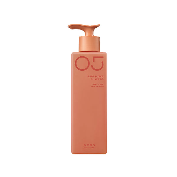 AMOS Professional Repair Cica Shampoo شامبو أموس سيكا لإصلاح الشعر التالف شامبو كوري مغذي