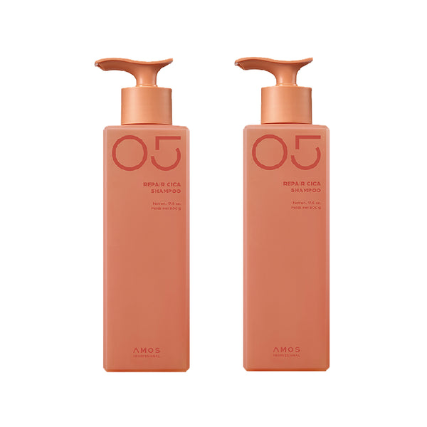 AMOS Professional Repair Cica Shampoo شامبو أموس سيكا لإصلاح الشعر التالف شامبو كوري مغذي