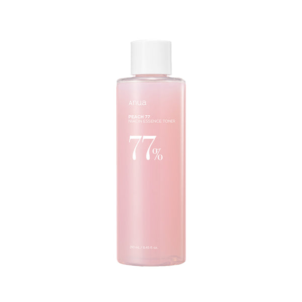 Anua Peach 77 Niacin Essence Toner أنوا تونر الخوخ 77% مع النياسيناميد لتقوية حاجز رطوبة البشرة وتفتيحها