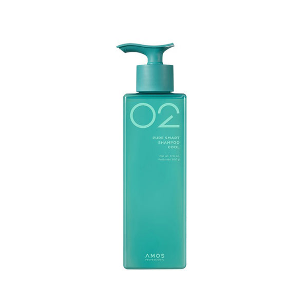 AMOS PROFESSIONAL Scalp Purifying Pure Smart Shampoo Cool اموس بروفيشنال شامبو تبريد وتنقية فروة الرأس