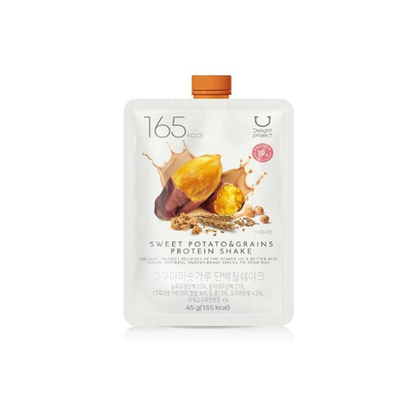 DELIGHT PROJECT Sweet Potato & Grains Protein Shake مشروع ديلايت مشروب بروتين بطاطا حلوة مع الحبوب للتحكم بالوزن