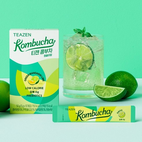 TEAZEN Kombucha تيزان كومبوتشا (نكهات جديدة)