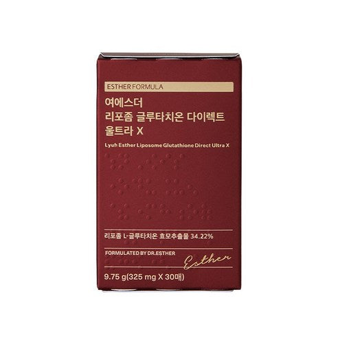 ESTHER FORMULA LYUH Esther Liposome Glutathione Direct Ultra X إستر فورمولا ليو إستر ليبوزوم غلوتاثيون دايركت الترا إكس
