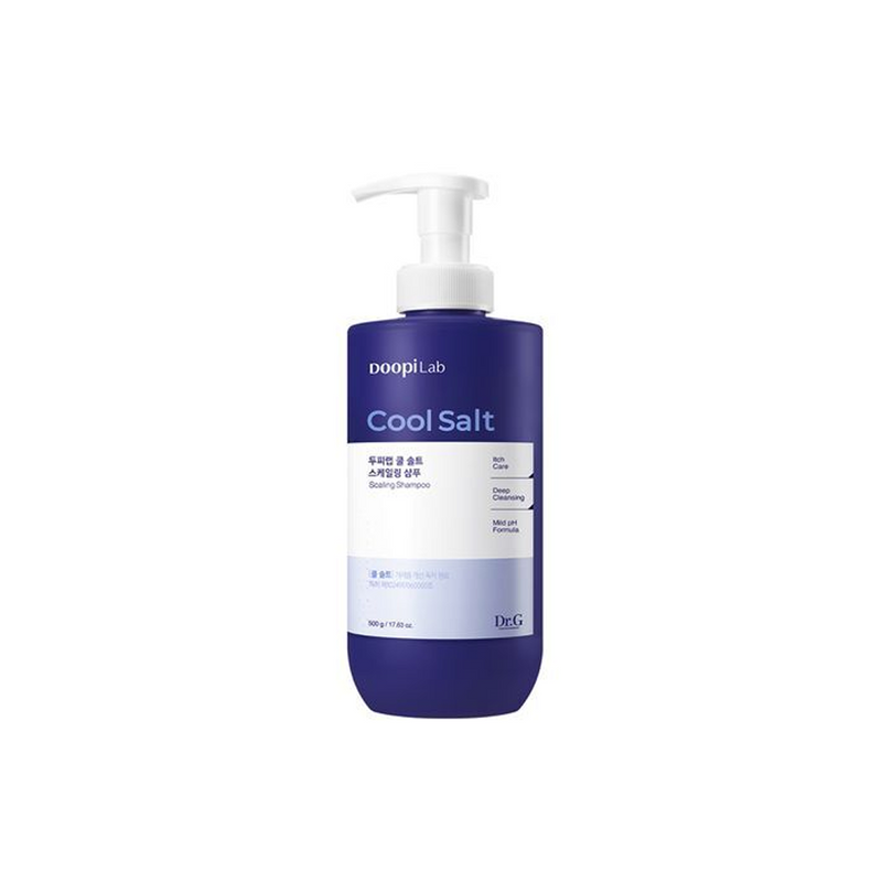 Dr.G Doopi Lab Cool Salt Scaling Shampoo د.جي كول سولت سكالينغ شامبو لتقشير فروة الرأس وتهدئة الحكة