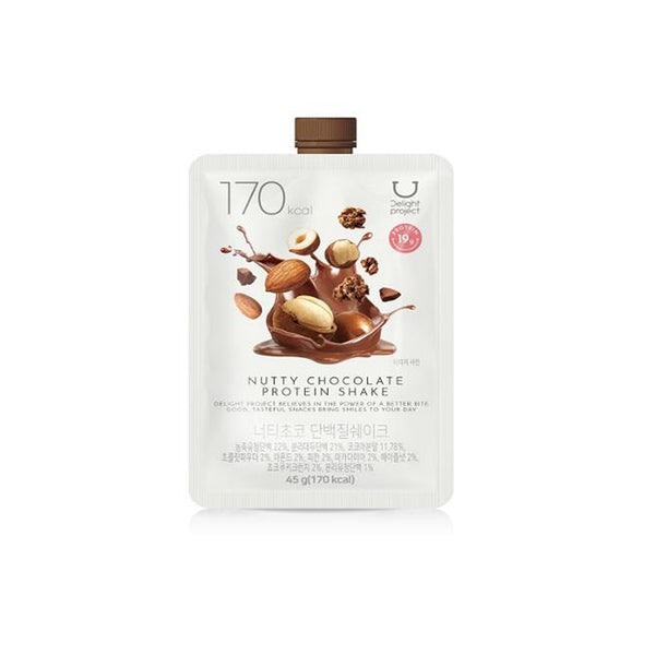 DELIGHT PROJECT Nutty Chocolate Protein Shake ديلايت بروجيكت مشروب بروتين شوكولاتة بالمكسرات