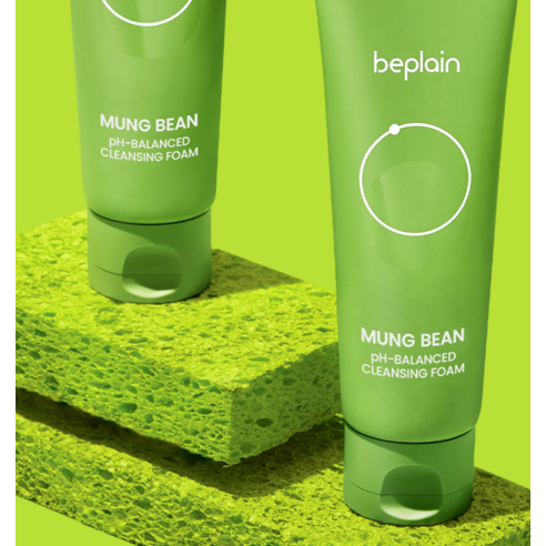 BEPLAIN Mung Bean pH Balanced Cleansing Foam غسول الوجه بحمضية خفيفة من بيبلين بخلاصة الفاصوليا الخضراء