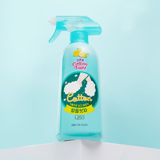 ON:THE BODY Let’s Wash Feet Cotton Foot Shampoo شامبو القدم الرغوي لتنظيف القدمين وإزالة الرائحة بـ 3 نكهات منعشة