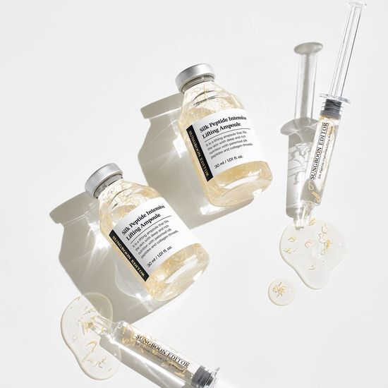 Sungboon Editor Silk Peptide Intensive Lifting Ampoule سيروم الحرير لشدّ البشرة بالخيوط الذائبة