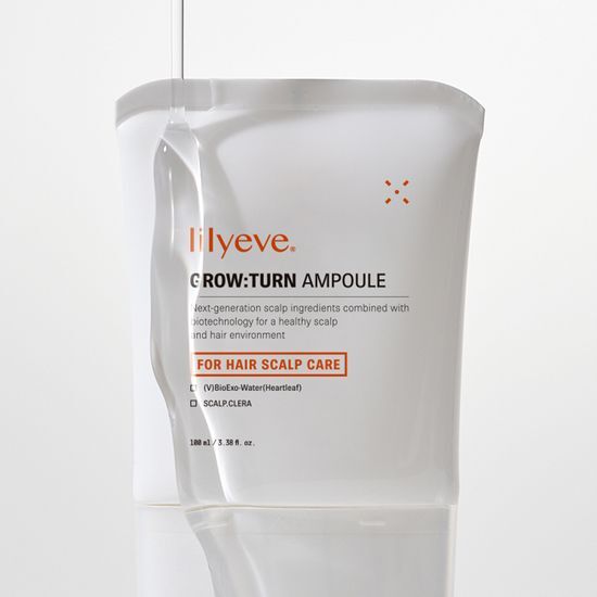 🇰🇷🥇Lillyeve Growturn Ampoule ليلي إيف جروتيرن أمبولة لعلاج تساقط الشعر بتقنية الإكسوسوم الجيل الثالث