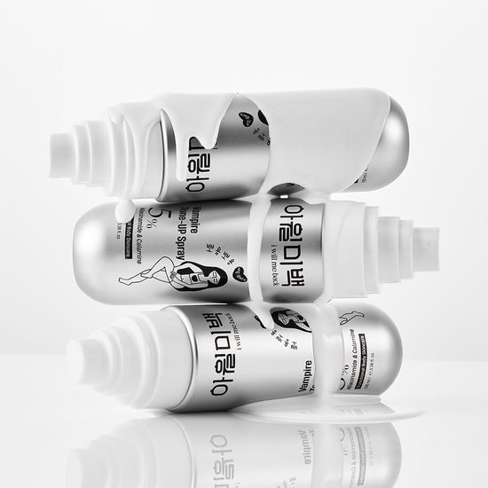 I WILL ME BACK Vampire Tone Up Spray بخاخ تفتيح فوري للجسم تفتيح سريع خلال 7 ثوانٍ مع 5٪ نياسيناميد