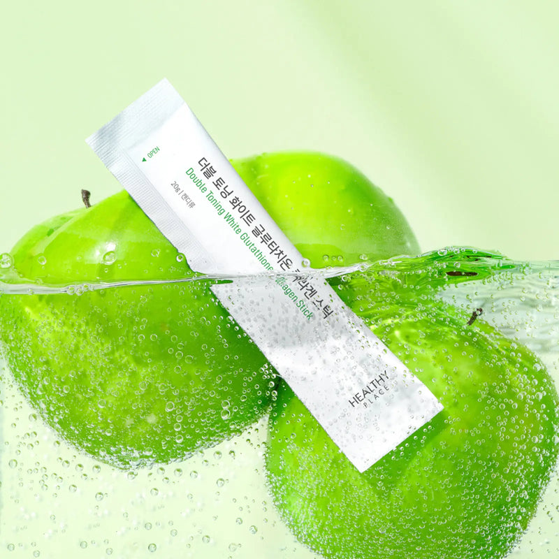 healthy place glutathione HEALTHY PLACE Double Toning White Glutathione Collagen Stick هيلثي بلي –  unnni