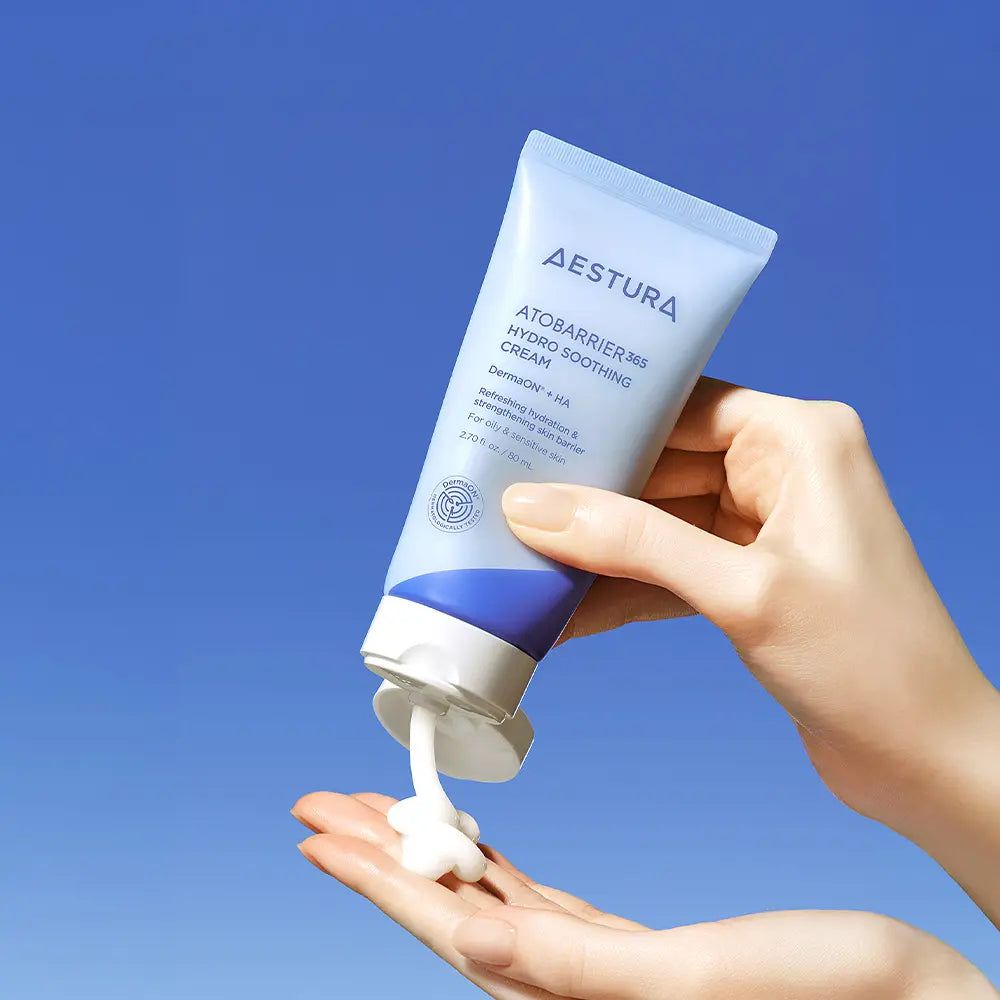 🇰🇷🥇AESTURA Atobarrier 365 Hydro Soothing Cream كريم إسترا أتوباريير 365 هايدرو مرطب السيراميد المهدئ للبشرة المختلطة والحساسة