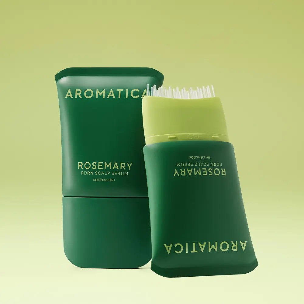 AROMATICA Rosemary PDRN Scalp Serum سيروم أروماتيكا بالروزماري وPDRN لفروة الرأس علاج تساقط الشعر بتقنية الإبر النباتية المجهرية