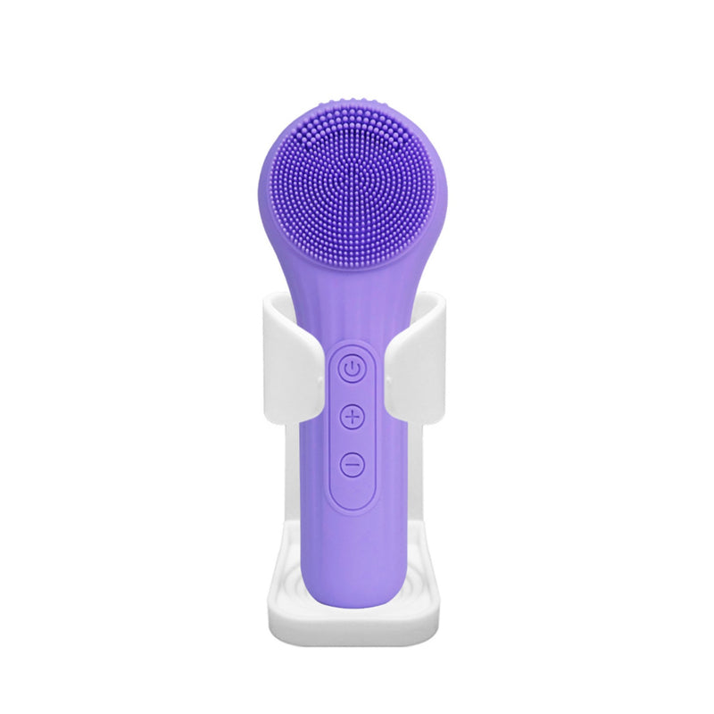 HANWUL Multi Silicon Vibrating Cleanser جهاز تنظيف الوجه الفاخر مع الاهتزاز والتدليك الحراري