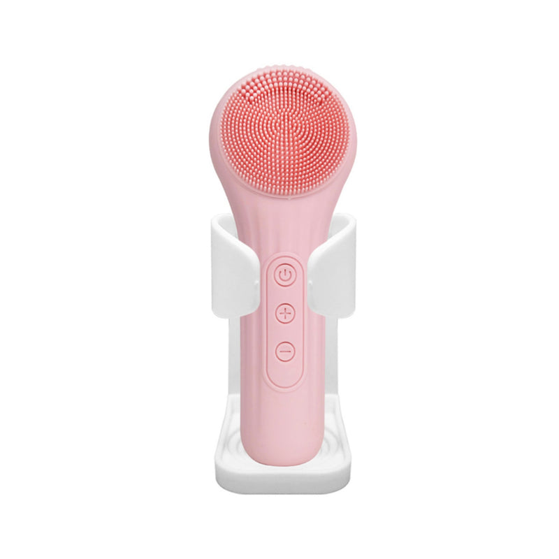 HANWUL Multi Silicon Vibrating Cleanser جهاز تنظيف الوجه الفاخر مع الاهتزاز والتدليك الحراري
