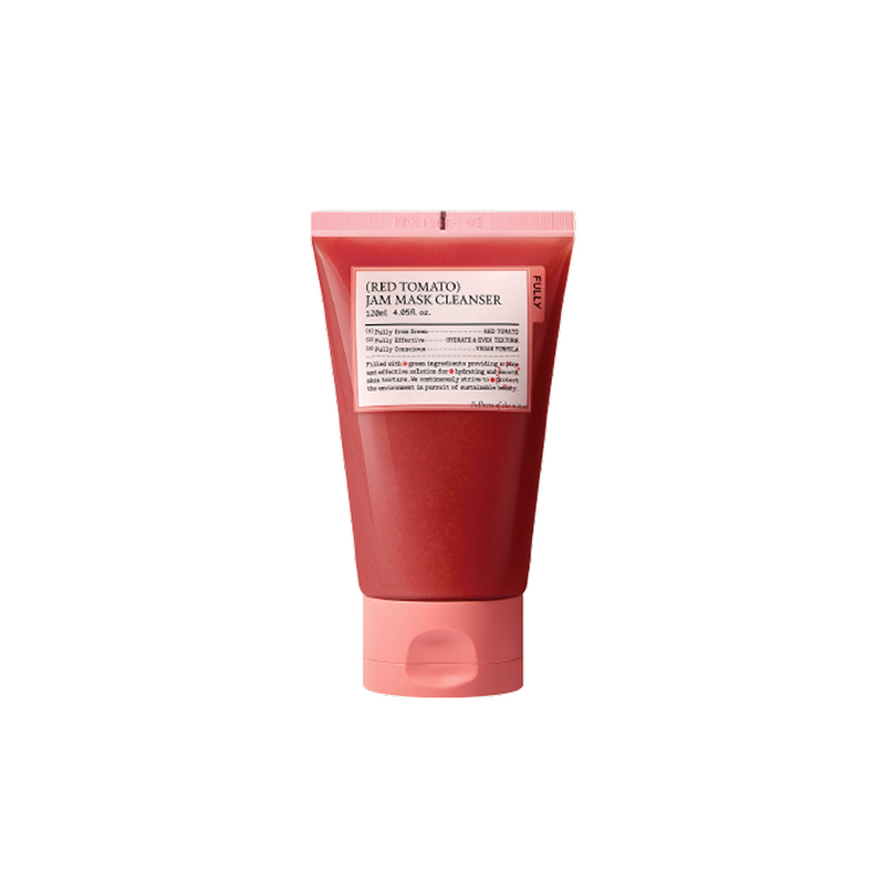 FULLY Red Tomato Jam Mask Cleanser فولي ريد توماتو جام ماسك كلينزر مقشّر جيلي فيغن للطماطم الحمراء