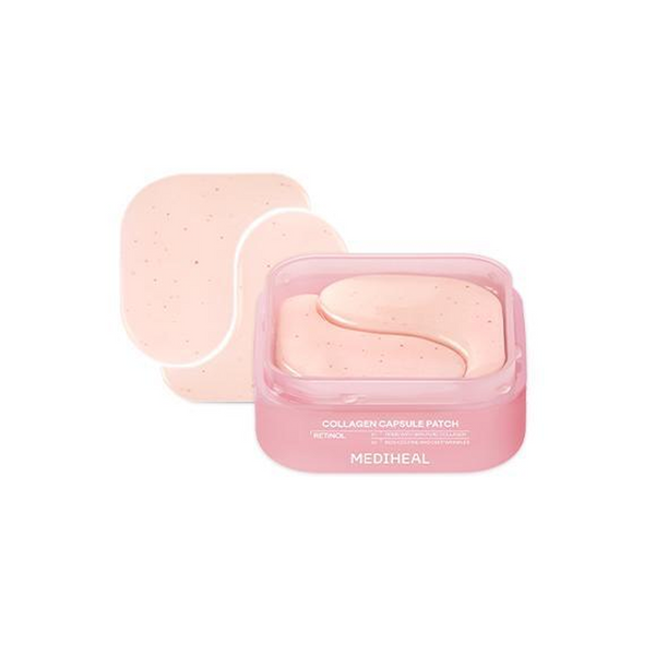MEDIHEAL Collagen Capsule Patch (Retinol / Vitamin C) ميديهيل كبسولات كولاجين باتش لعلاج التجاعيد والبقع الداكنة