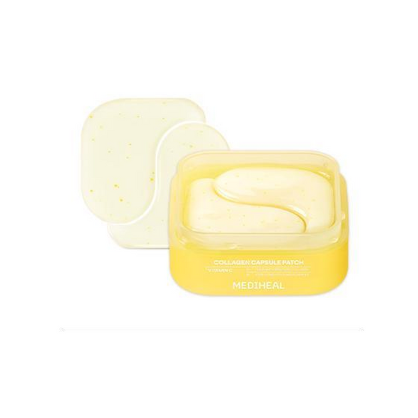 MEDIHEAL Collagen Capsule Patch (Retinol / Vitamin C) ميديهيل كبسولات كولاجين باتش لعلاج التجاعيد والبقع الداكنة