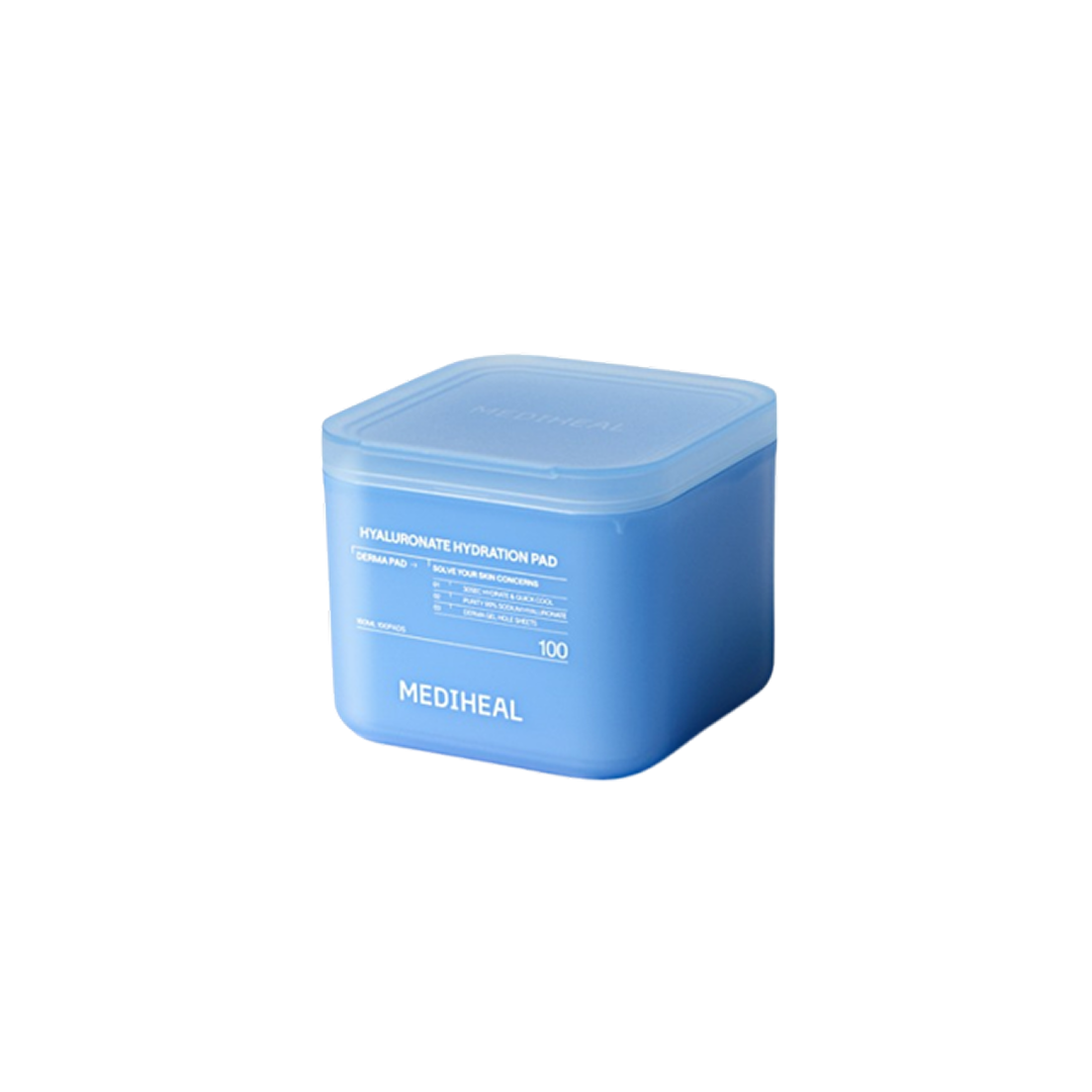 MEDIHEAL Derma Pad مديهيل ديرما باد وسادات التونر رقم 1 عالمياً للعناية بالمسام والترطيب وتهدئة البشرة