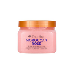 TREEHUT Shea Sugar Scrub Moroccan Rose سكراب زبدة الشيا بالورد المغربي