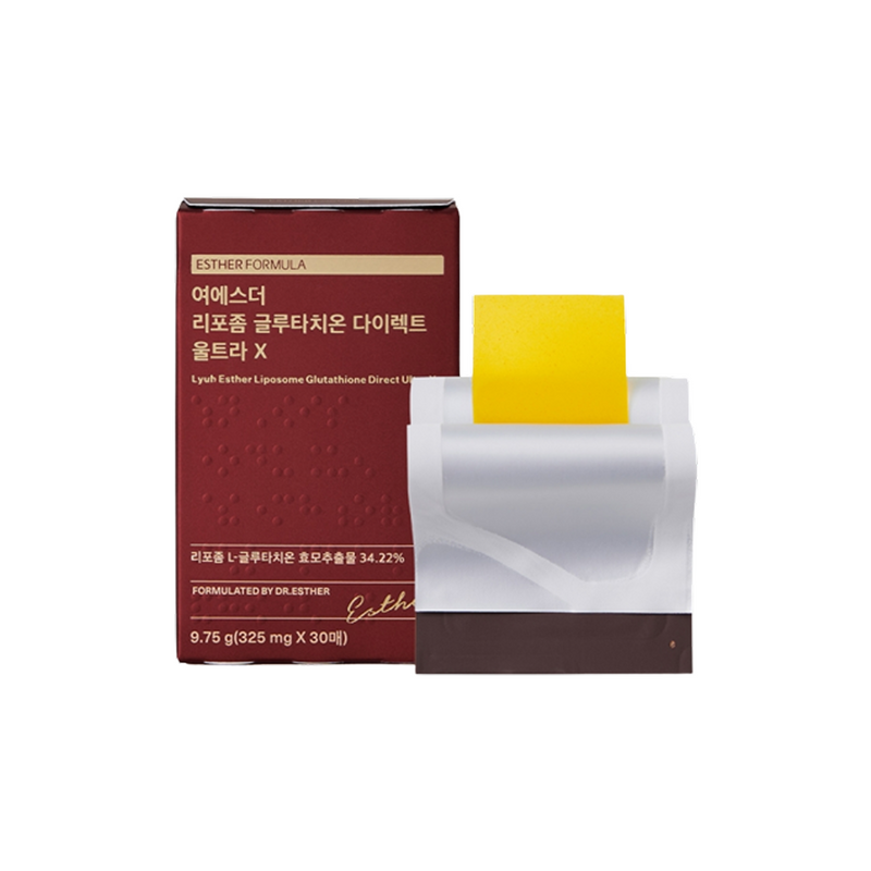 ESTHER FORMULA LYUH Esther Liposome Glutathione Direct Ultra X unnni ESTHER FORMULA LYUH Esther Liposome Glutathione Direct Ultra X unnni