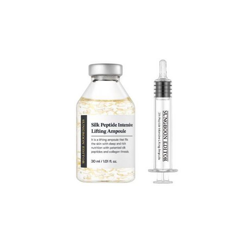 Sungboon Editor Silk Peptide Intensive Lifting Ampoule سيروم الحرير لشدّ البشرة بالخيوط الذائبة