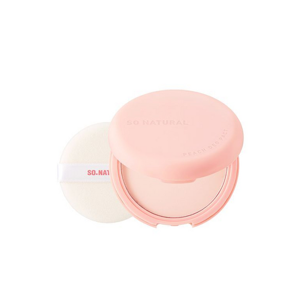 🇰🇷🥇So Natural Peach Deo Pact بيتش ديو فكت بودرة منعشة لتفتيح وتنعيم تحت الإبط برائحة الخوخ