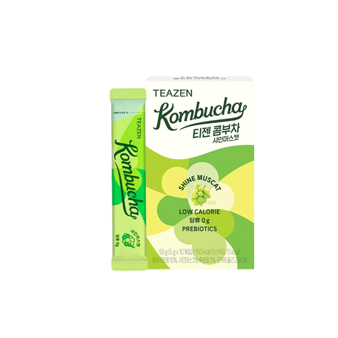 TEAZEN Kombucha تيزان كومبوتشا (نكهات جديدة)