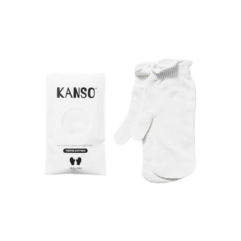 KANSO Sonmoa Exfoliating Towel ليفة كورية ناعمة لتقشير الجسم