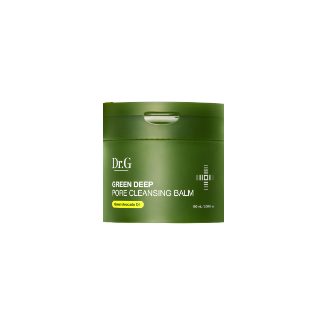 DR.G Green Deep Pore Cleansing Balm دكتور جي بلسم تنظيف المسام غرين ديب لإزالة المكياج الثقيل والرؤوس السوداء بفعالية
