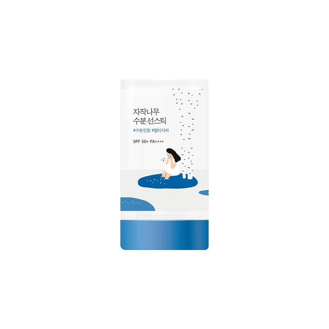 ROUND LAB Birch Juice Moisturizing Sun Stick (SPF50+ PA++++) راوند لاب واقي شمس بيرش جويس المرطب صن ستيك لتبريد البشرة وحمايتها