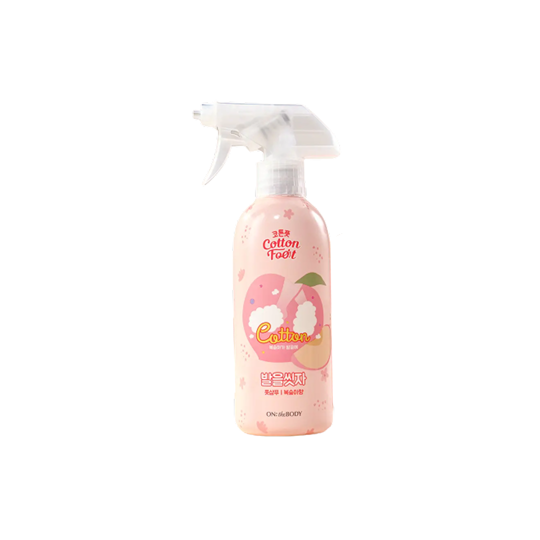ON:THE BODY Let’s Wash Feet Cotton Foot Shampoo شامبو القدم الرغوي لتنظيف القدمين وإزالة الرائحة بـ 5 نكهات منعشة