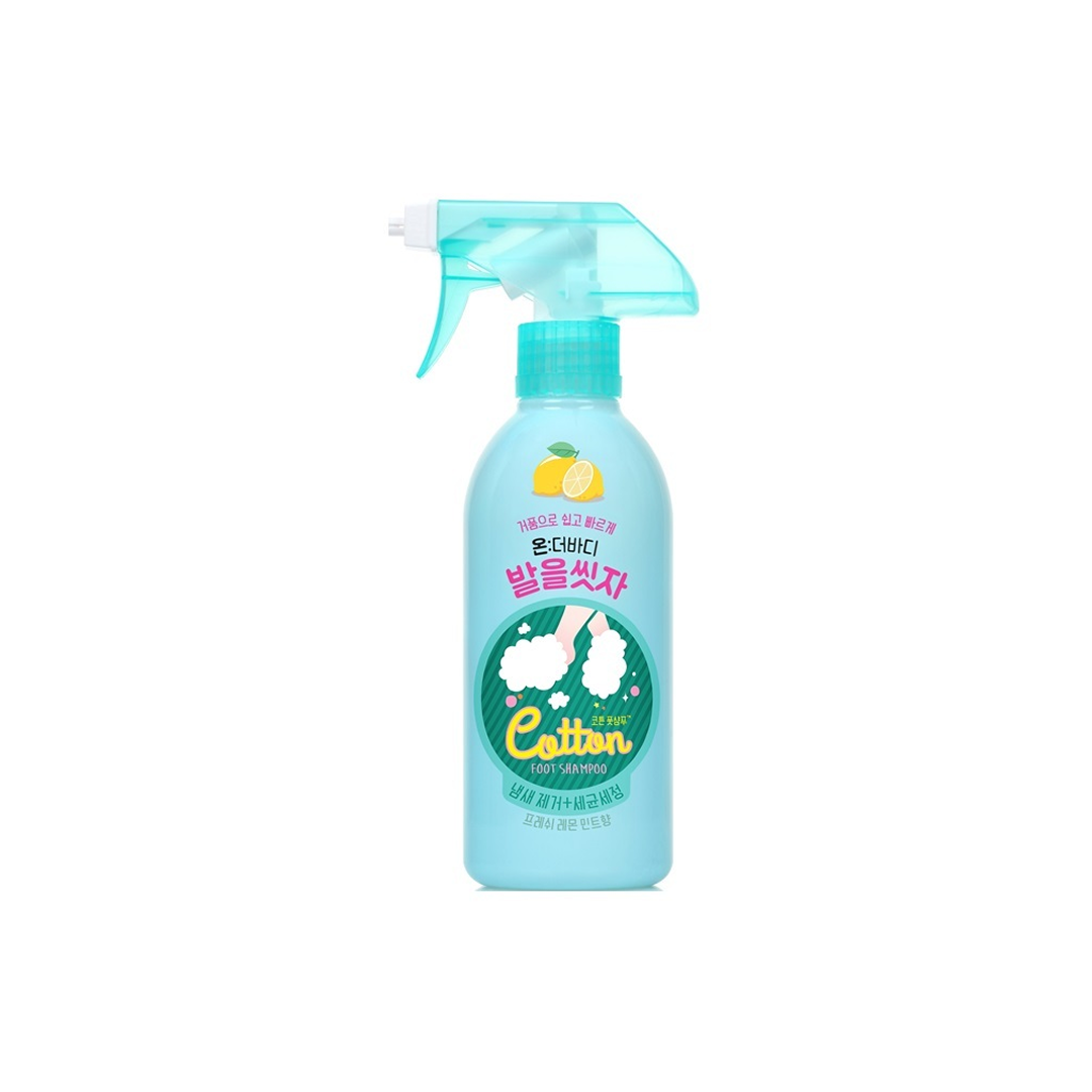 ON:THE BODY Let’s Wash Feet Cotton Foot Shampoo شامبو القدم الرغوي لتنظيف القدمين وإزالة الرائحة بـ 5 نكهات منعشة