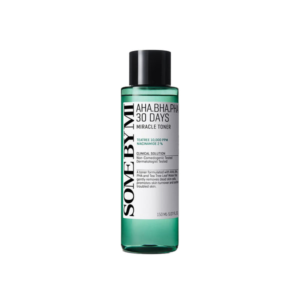 SOME BY MI AHA BHA PHA 30 Days Miracle Toner تونر المعجزة للتحكم بالزهم وتهدئة البشرة خلال 30 يومًا