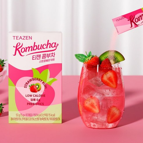 TEAZEN Kombucha تيزان كومبوتشا (نكهات جديدة)