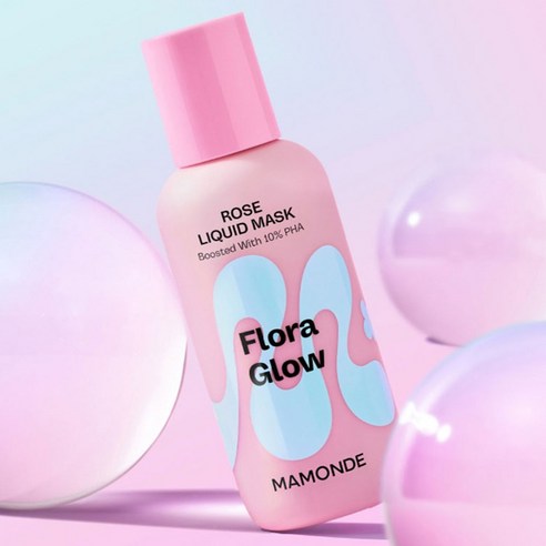 MAMONDE Flora Glow Rose Liquid Mask ماموند ماسك الورد السائل للبشرة المتوهجة